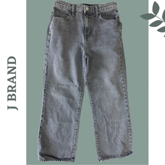 J Brand Joan Crop Jeans Grey Denim  Size 26 - Picture 3 of 11